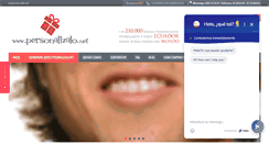 Desktop Screenshot of personalizalo.net
